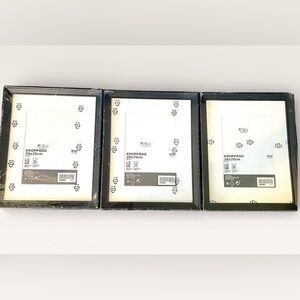 Knoppang Ikea Frames - qty: 3 Fits 8x10 pic w/o matte or 5x7 w/ matte. NWT